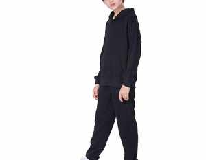 Conjuntos Deportivos Escolares al por Mayor, Sudadera con Capucha y Pantalones Deportivos para Niños - Product Image 4