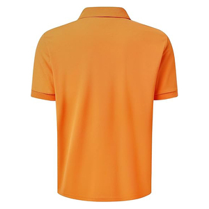Chemises polo pour hommes en coton/polyester, vêtements décontractés, nouvelle conception tendance, logo personnalisé, couleur unie, respirantes - Product Image 2