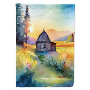 Montana Bitterroot Watercolor Multicolor Garden Flag Mailbox Decorative <b>Yard</b> Flag Banner for Patio Artwork <b>Yard</b> <b>Lawn</b> <b>Signs</b> - Product Image 1