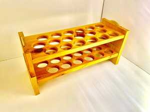 Wooden <b>Egg</b> Rack Holder 12-<b>Egg</b> Capacity <b>Eco</b>-Friendly Dishwasher Safe Durable Kitchen Storage Organizer - Product Image 4