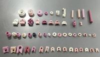 Crochet en céramique de qualité industrielle, guide-fil en céramique durable pour machine à tisser, par l'exportateur au meilleur prix