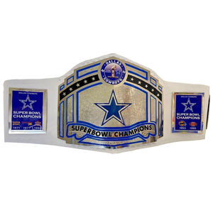 Cinturón de Campeones del Super Bowl, Cinturón de Título Personalizable de Primera Calidad para Fanáticos y Coleccionistas, Trofeo Oficial de Campeonato Deportivo - Product Image 4