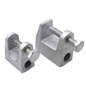 Pince de fixation industrielle réglable en C pour poutre, 10 mm, en acier robuste, capacité de charge 30 kg, revêtement poudré, support de fixation rapide - Product Image 4