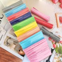 Attaches torsadées en plastique PET pour fleurs, sans échecs de collage ni fuites de fils, procédé composite haute température, marque Fanxing