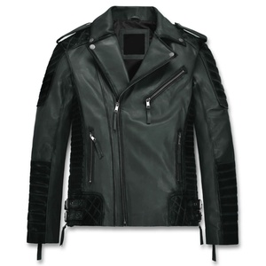 Hot Selling Men Clothing Leather Jacket New Fashion New Arrival Windproof Men's Leather Jackets In Wholesale Price - Product Image 1