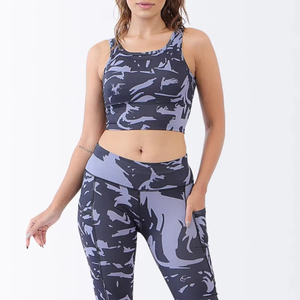 เสื้อชั้นในกีฬาไร้ตะเข็บสำหรับผู้หญิง รองรับแรงกระแทกสูง วัสดุสั่งทำพิเศษ ระบายอากาศได้ดี น้ำหนักเบา สวมใส่สบาย ไม่มีแขน เหมาะสำหรับออกกำลังกาย - Product Image 3