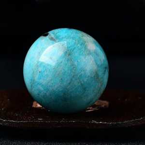 Esfera de Fluorita Pulida, Color Verde Turquesa, Artículo Decorativo Ecológico Hecho a Mano, Cristal Coleccionable - Product Image 3