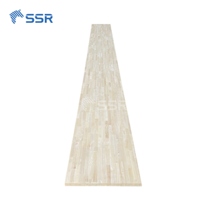 แผ่นไม้ยางพาราประกบแบบนิ้วโป้ง SSR สำหรับคานบันไดไม้, ขั้นบันได, แผ่นรองขาบันได และส่วนประกอบไม้ภายใน - Product Image 4