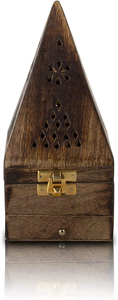Brûleur d'encens en bois de qualité supérieure, design élégant, idéal pour la décoration intérieure et la table, porte-encens décoratif - Product Image 5