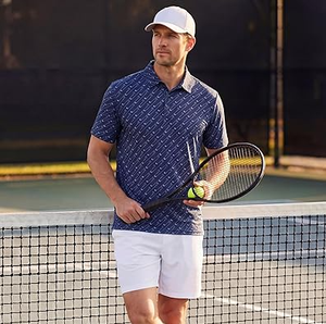 Polo pour homme respirant, dernière mode, manches courtes, impression de logo personnalisée de haute qualité, matière en coton, polo pour homme - Product Image 3