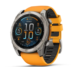 นาฬิกาสมาร์ทวอทช์ Garmin Fenix 8 รุ่นใหม่ ขนาด 51 มม. หน้าจอ AMOLED กระจกแซฟไฟร์ GPS รองรับกีฬาหลากหลาย พกพาสะดวก รับประกัน 2 ปี สีไทเทเนียมส้ม - Product Image 3