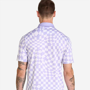 Service OEM ODM, polos slim fit streetwear, séchage rapide, respirants, prix de gros, polos à manches courtes pour hommes - Product Image 4