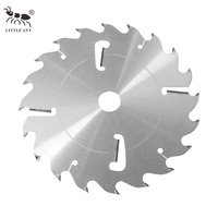 LITTLE ANT 14 pouces Multi Ripping TCT Lame de scie pointes en carbure 350mm avec + 4 essuie-glaces Rackers Grattoir pour arbre en bois dur