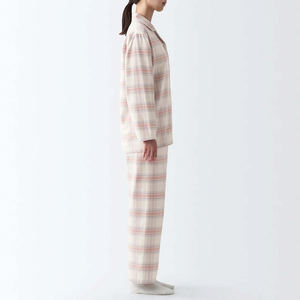 Top Quality Cotton Pajama Set Women Elegant Two Piece Sleepwear Nightwear Long Sleeve Loungewear Custom Logo OEM Manufacturer - Product Image 5