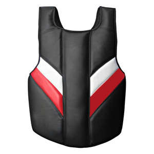 Protège-poitrine en cuir véritable sur mesure (tailles S-5XL) respirant pour la boxe, le Muay Thai, le MMA et le Kickboxing – Modèle 2026 - Product Image 4