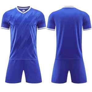 Premium <b>Athletic</b> Breathable 100% Polyester Moisture Control UV Protection Fade Resistant Training Soccer Uniform - Product Image 2