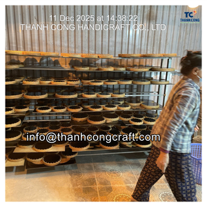 Fabricant OEM – Plateau en rotin nacre – Choix décoratif durable – Plateau en rotin nacre écologique – Vietnam - Product Image 6