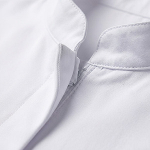 Bata de Laboratorio Médica Unisex de Longitud Completa – Uniforme de Hospital de Poliéster y Algodón, Corte Regular, Bata de Doctor - Product Image 6