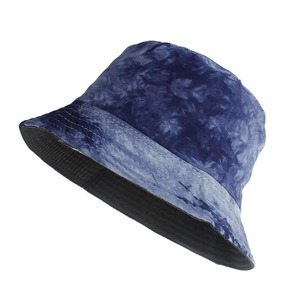 Sombrero de Pescador de Lona de Algodón con Bordado de Palmeras y Patrón Tropical, Ideal para Primavera/Verano, Casual, para la Playa, en Venta Online - Product Image 5