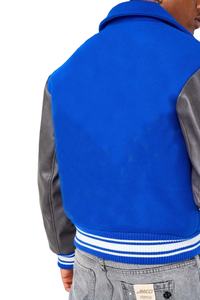 Oem Wholesale High Quality Patch Embroidery <b>Men</b> College Winter Breathable Custom Streetwear <b>Baseball</b> Letterman Varsity <b>Jacket</b> - Product Image 4