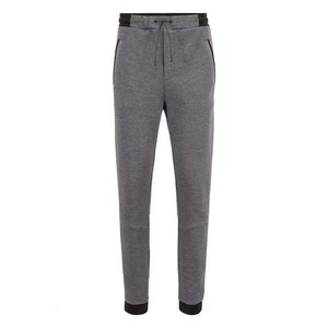 Survêtement gris pour homme, coupe classique, avec fermeture éclair intégrale, capuche, polyester et coton, pour l'automne, avec poches latérales - Product Image 5