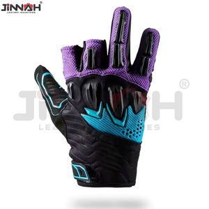 Gants de paintball de qualité supérieure, design optimal, demi-doigts, personnalisés, respirants, unisexes, fabriqués au Pakistan - Product Image 6