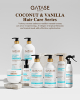 Shampooing Thermoprotecteur Coco Vanille - Hydratation Intense pour Cheveux Coiffés à la Chaleur, Formule Volumisante Compatible Couleur, Pack Familial 500ml