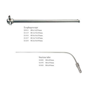 Tube d'œsophagoscope ENT avec kit d'œsophagoscopie à fibres, forceps œsophagiens en acier inoxydable de qualité Jerman, CE Narham Enterprises - Product Image 6