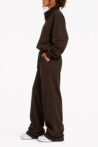 Custom Two Piece Set Women Clothing Loose Sweatpants Tracksuits for Women Streetwear Printed Sports Wear Hoodie Sets - Product Image 3