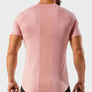 Camiseta Deportiva Personalizada para Hombre, de Secado Rápido, con Logotipo, 100% Algodón, Camisetas Ringer Holgadas y Extra Grandes para Gimnasio - Product Image 4