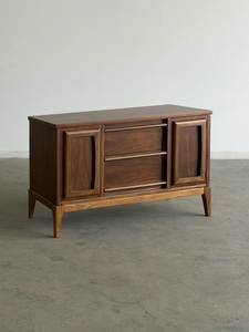 Modern Solid Wood Sideboard Cabinet with <b>Storage</b> Drawers and Doors Living Room Buffet <b>Console</b> Cabinet Furniture - Product Image 5