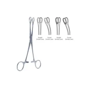 Forestier allemand Eponge de maintien Forceps Outils de perçage corporel fendu Forceps Eponge chirurgicale de haute qualité