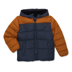 Chaqueta de Invierno Personalizable para Niños, Chaqueta Acolchada Transpirable de Tela de Poliéster de Alta Calidad, Ropa Exterior Informal de Invierno para Niños - Product Image 1