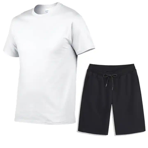 TACHTICAL STANDARD Conjunto Deportivo de Verano para Hombre, Nuevo, Personalizado, Estampado, Mezcla de Algodón, Camiseta de Manga Corta Transpirable y Pantalones Cortos - Product Image 2