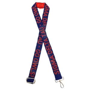 CRYSTAL CRAFT Bracelet de sac à main en perles de verre de couleur personnalisée de style indien avec logo personnalisé pour sacs - Product Image 1