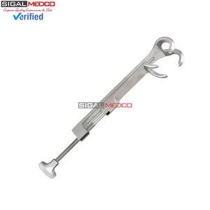22cm Lambert Bone <b>Clamp</b> with 2x2 Prongs Premium Stainless Steel Orthopedic Surgical Instrument Heavy Duty Bone Holding <b>Clamp</b> - Product Image 5