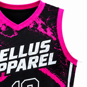 Maillots de basket en gros, maillots de basket sublimés OEM, toutes couleurs, maillots de basket vierges pour hommes à prix avantageux - Product Image 5