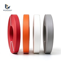 Bande de chant PVC brillante effet bois autocollante 22 mm, largeur personnalisable 0,4-3 mm pour le scellement des chants avant de tiroirs de bureau
