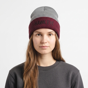Gorro de Punto Acrílico Personalizado, Gorro Cálido de Invierno Unisex, Gorro de Punto Plegable al por Mayor - Product Image 1