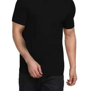T-shirt de sport pour homme, coupe ajustée, manches courtes, logo avant mettant en valeur les muscles, séchage rapide, respirant, décontracté pour la course à pied - Product Image 5