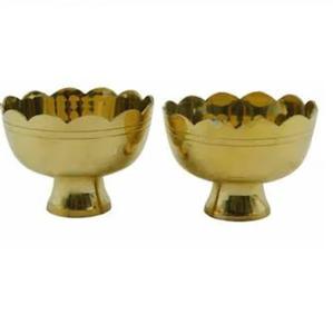 <b>Large</b> Capacity Eco-Friendly Metal Table Top Decorative Chocolate <b>Bowl</b> Gold Plated Finishing Stand Aluminium Fruit Serving <b>Bowl</b> - Product Image 2