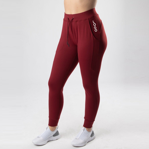 Pantalones Deportivos Baratos al por Mayor, Pantalones Deportivos con Logotipo Personalizado, Pantalones Jogger Ajustados, Pantalones Jogger Lisos para Mujer - Product Image 4