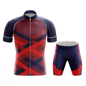 Custom Logo Wholesale <b>Cycling</b> Jerseys Men Short Sleeve Quick Dry Breathable Heat-Transfer Printed Polyester/Spandex Bike Jersey - Product Image 6