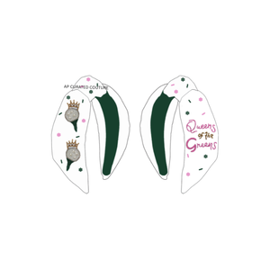 Nouvelle collection de bandeaux noués faits main pour voiturette de golf, accessoires pour cheveux, designs artisanaux, best-seller - Product Image 2