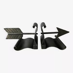 Porte-livres décoratifs en métal pour étagères, design arbre et oiseau en fer noir, pour la maison, le bureau, la bibliothèque, organisateur de bureau - Product Image 5