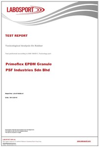 Gránulos de EPDM gris claro de alto contenido de polímero 25%-Suelo de patio exterior ecológico de 1-4mm de espesor - Product Image 6