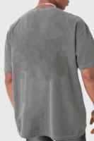 Nouveau T-shirt Hip-Hop Homme 2026 Personnalisé 100% Coton Épais Coupe Oversize Col Rond Épaules Tombantes Couleur Unie Respirant Séchage Rapide
