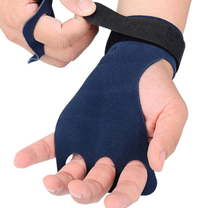 Agarraderas Profesionales de Alta Resistencia para Gimnasio, para Hombres y Mujeres, con Cuero Premium, Acolchado Grueso y Ajuste Ajustable para Dominadas - Product Image 6