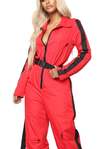 Survêtement coupe-vent respirant en nylon brodé pour femme, grande taille, longueur intégrale, avec fermeture éclair, idéal pour l'été - Product Image 5