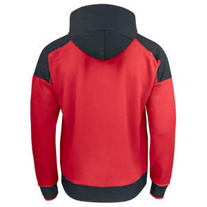 Sudadera con capucha para hombre de alta calidad, con cremallera, de algodón grueso de 500 g/m², con logotipo personalizado, lisa, de felpa, venta al por mayor - Product Image 4